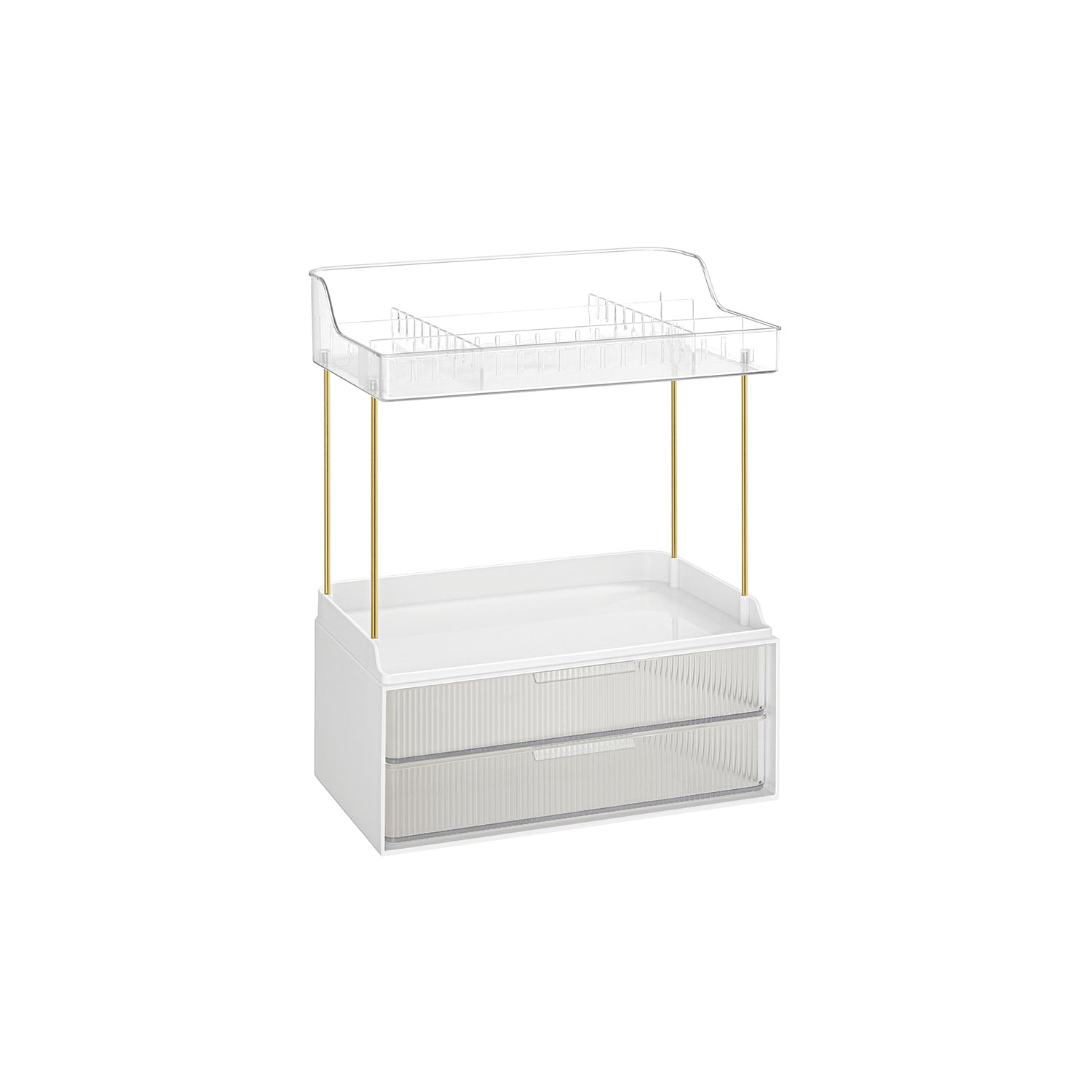 Make-Up Organizer 4 Niveaus 20 X 32 X 39,1 Cm, Transparant
