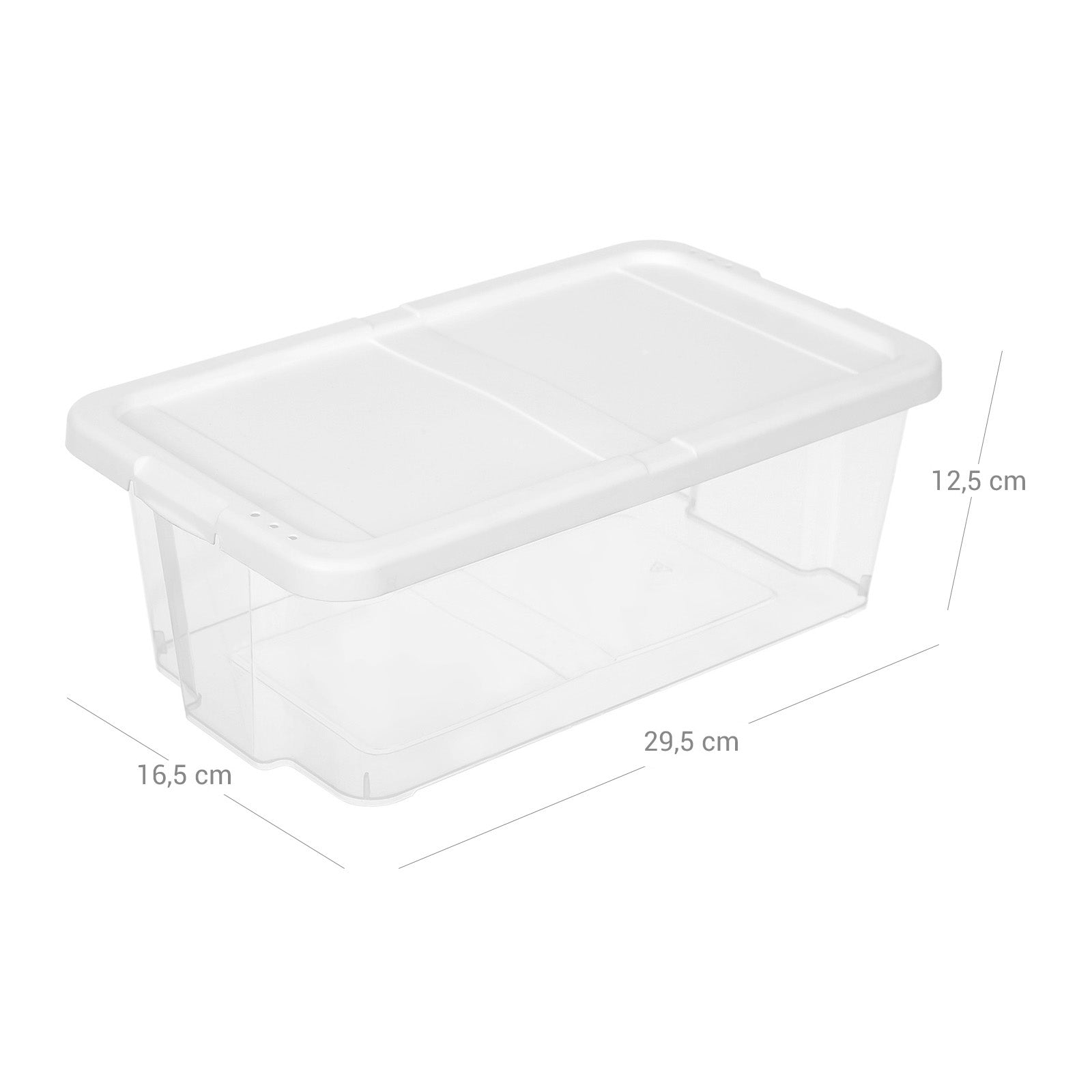 Schoenendozen - Opbergboxen - Set van 12 - Transparant - Tot maat 41