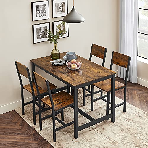 Eetkamerstoelen - Set van 2 - Keukenstoelen - Metalen frame - Grijs