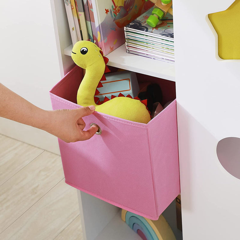 Kinderkast - Met opbergdozen - Speelkamer boekenkast