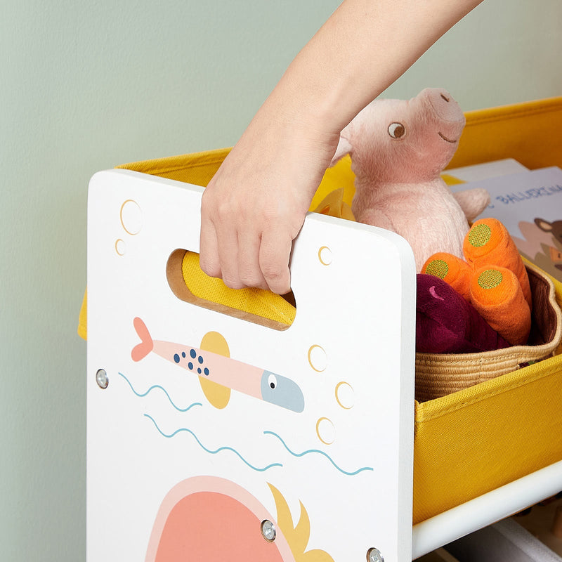 Opbergrek - Kinderkast - Kleurrijk - Voor speelgoed en kleding