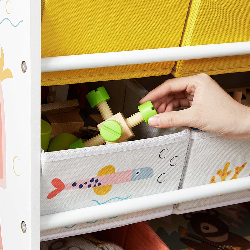 Opbergrek - Kinderkast - Kleurrijk - Voor speelgoed en kleding