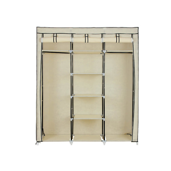 Stoffenkast – kledingkast – garderobe – 175 x 150 cm – beige