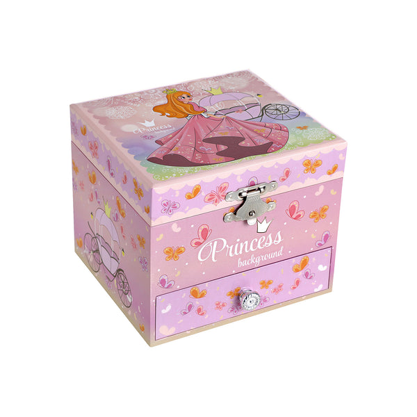 Speeldoos – ballerina – voor kinderen – roze