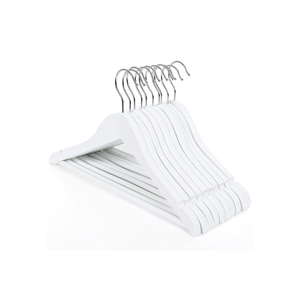 Kledinghangers – voor kinderen – massief hout – antislip – set van 20