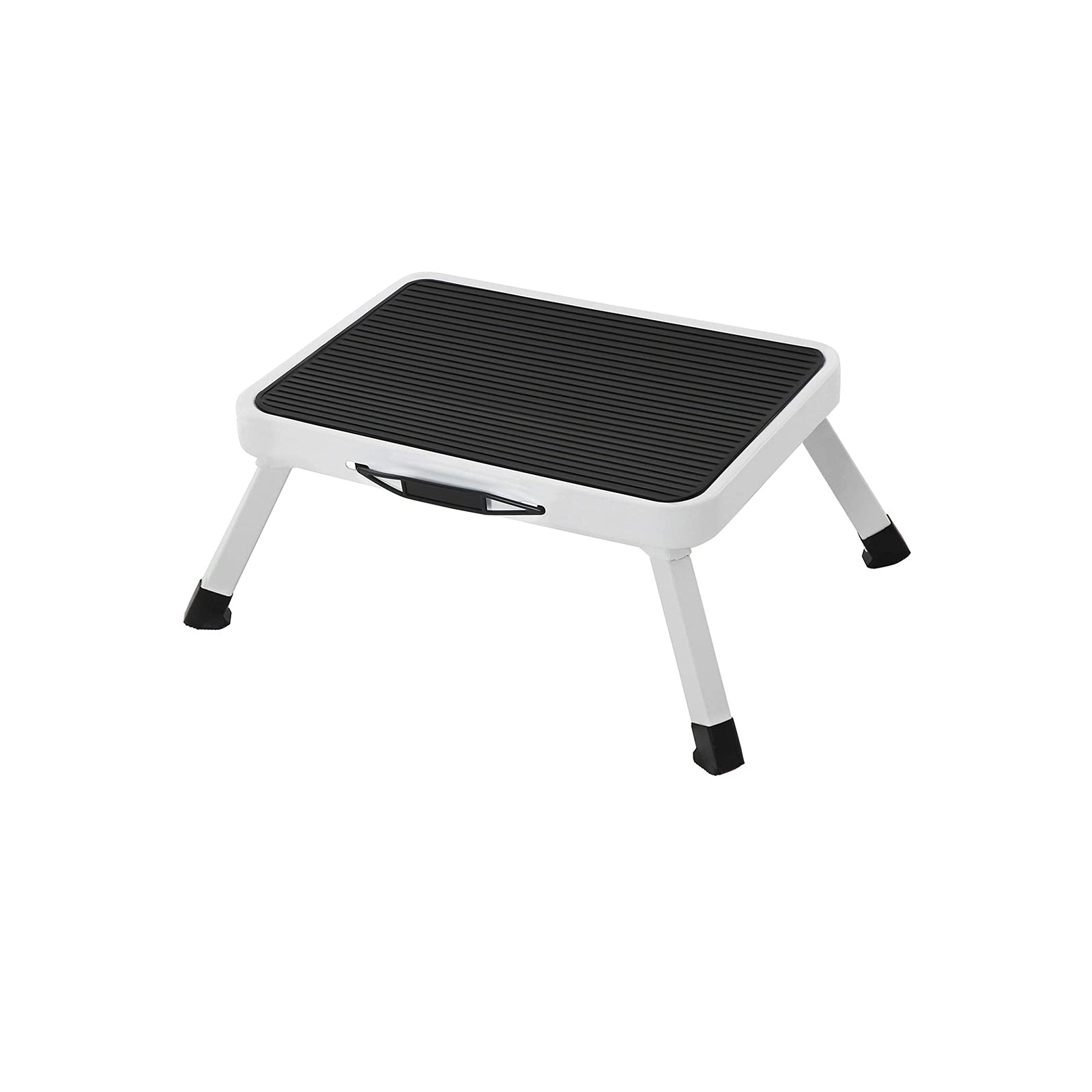 Opvouwbare trap - Met antislipmat - Tot 150 kg - Wit