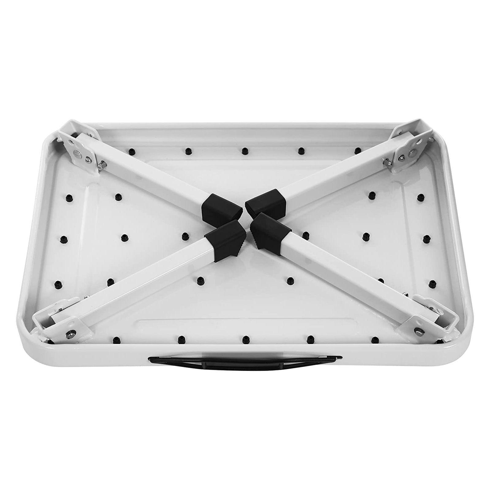 Opvouwbare trap - Met antislipmat - Tot 150 kg - Wit