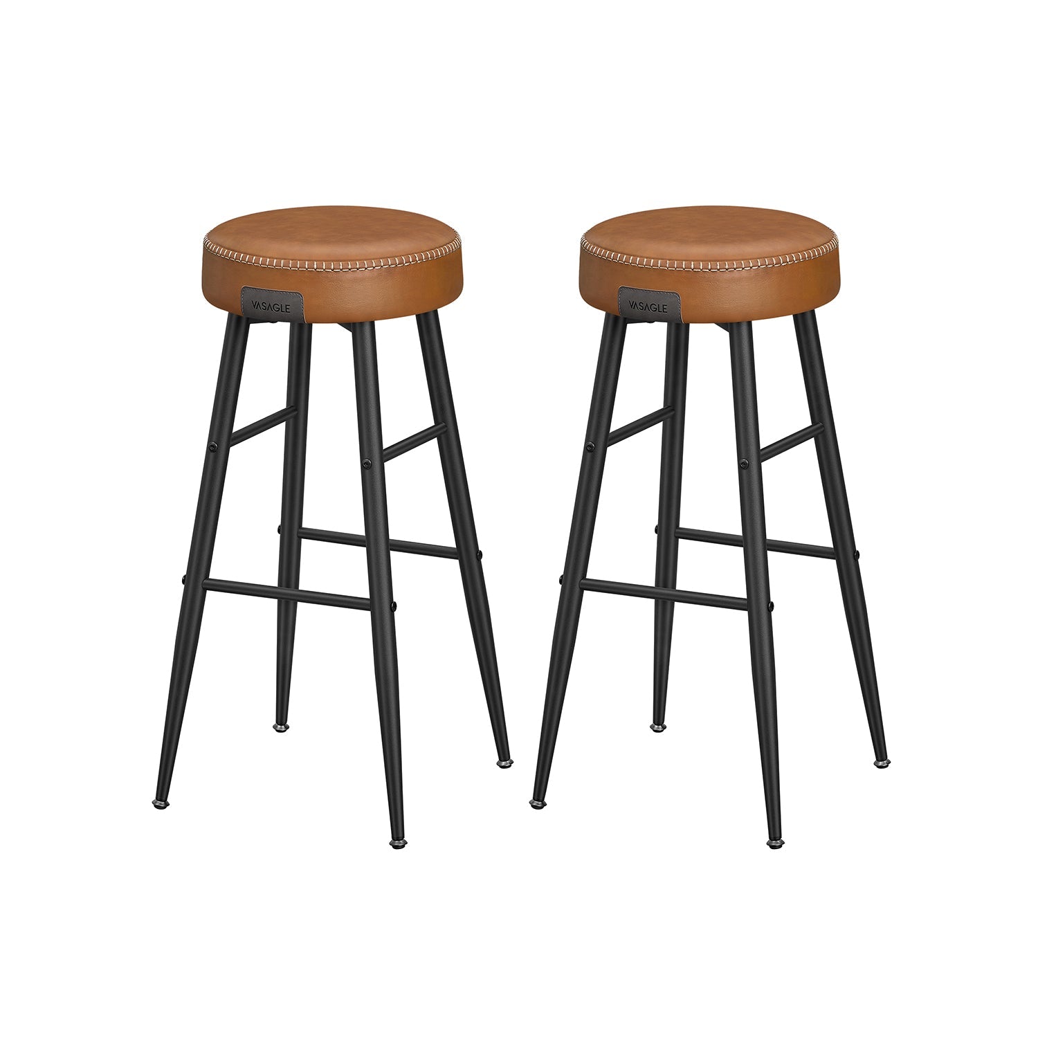 EKHO Collectie – barkruk – set van 2 – basic zwart
