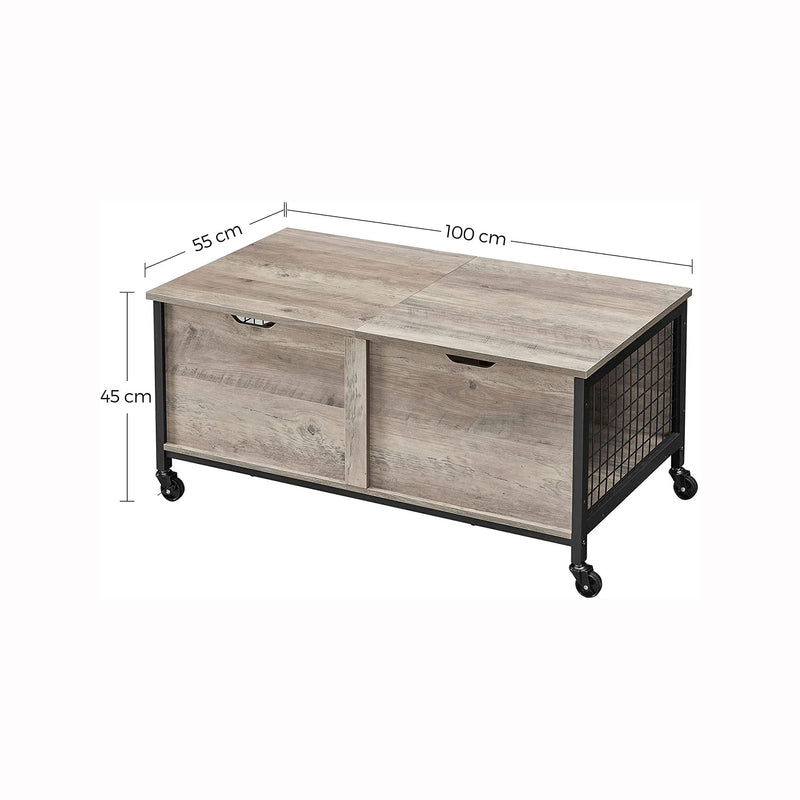Salontafel – met verborgen opbergruimte