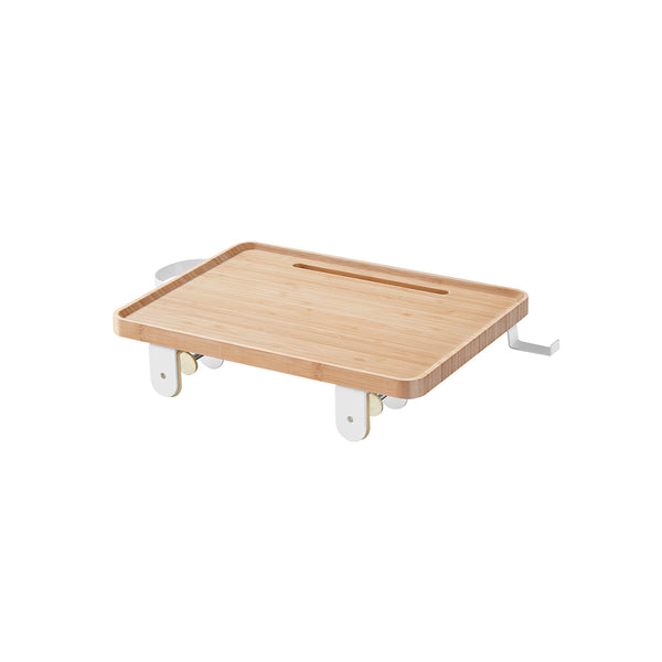 Nachtkastje – hangend – met bekerhouder – naturel beige