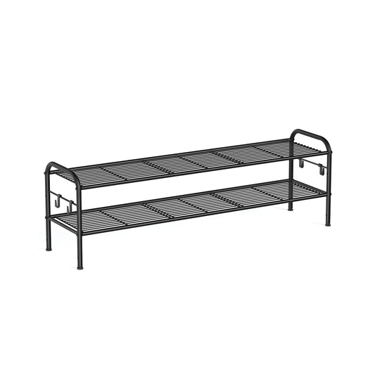 Schoenenrek – met 2 roosterplanken – voor 12 paar schoenen