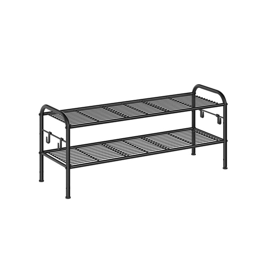 Schoenenrek – met 2 roosterplanken – voor 10 paar schoenen