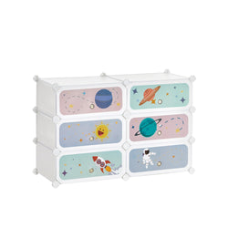 Kinderschoenenrek - Opbergrek - Set van 6 - Kunststof - Voor kinderen
