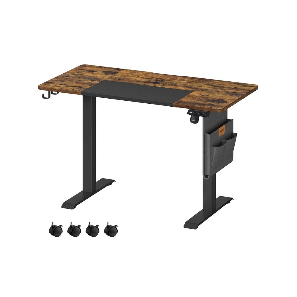 Bureau - Elektrisch bureau - Met wielen en opbergtas