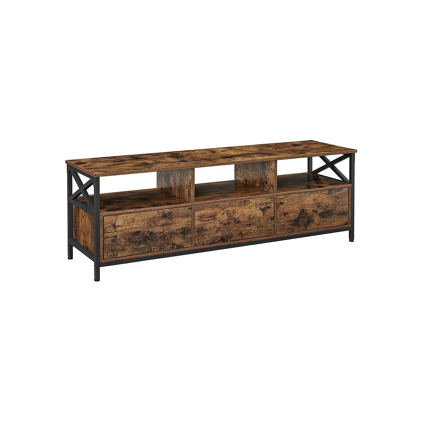 TV-meubel - Salontafel - Met 3 lades - Industrieel design