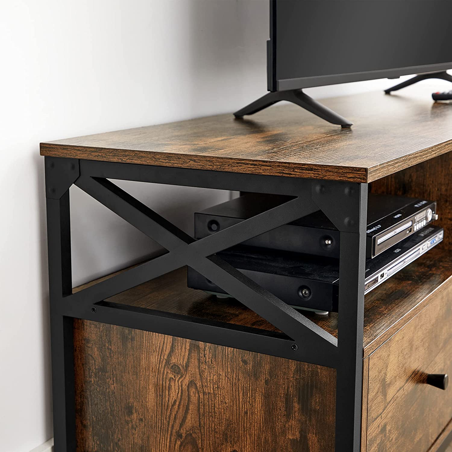 TV-meubel - Salontafel - Met 3 lades - Industrieel design