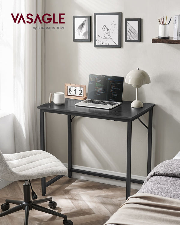 Computerbureau – klein – industrieel design – zwart