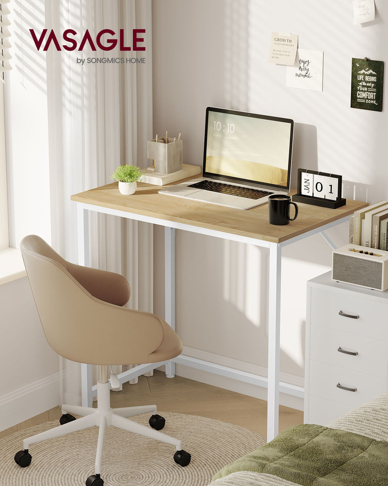 Bureau – metalen frame – 50 x 80 x 76 cm