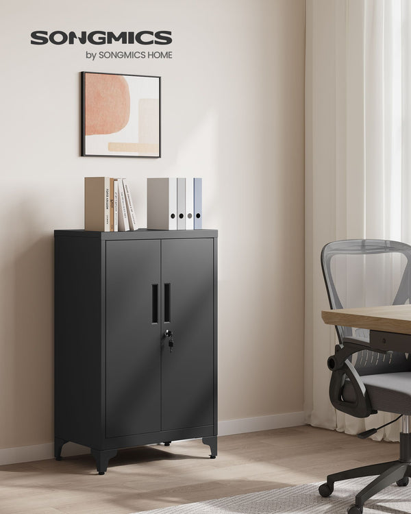Stalen archiefkast – met 2 deuren