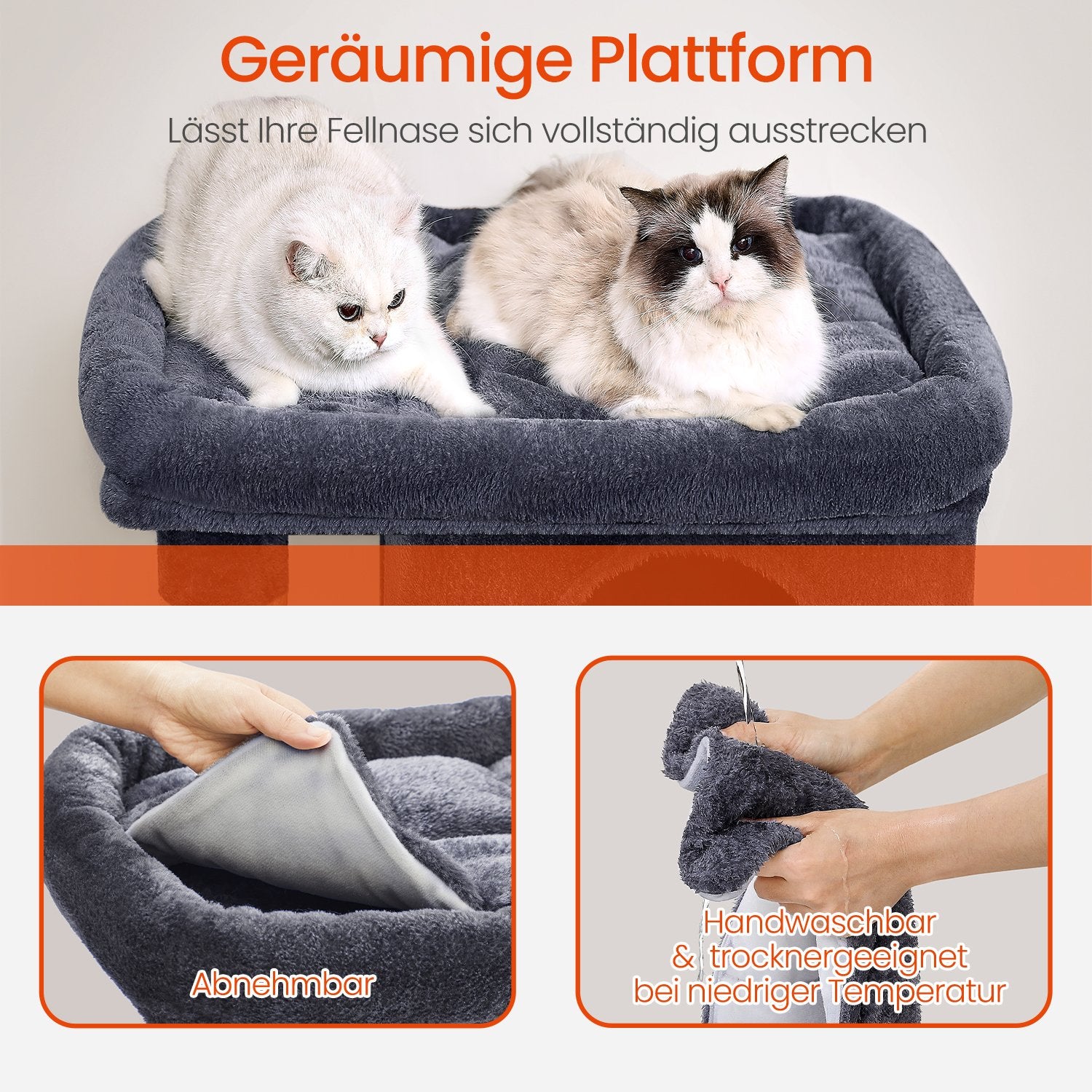 101 cm hoge krabpaal krabpaal groot platform