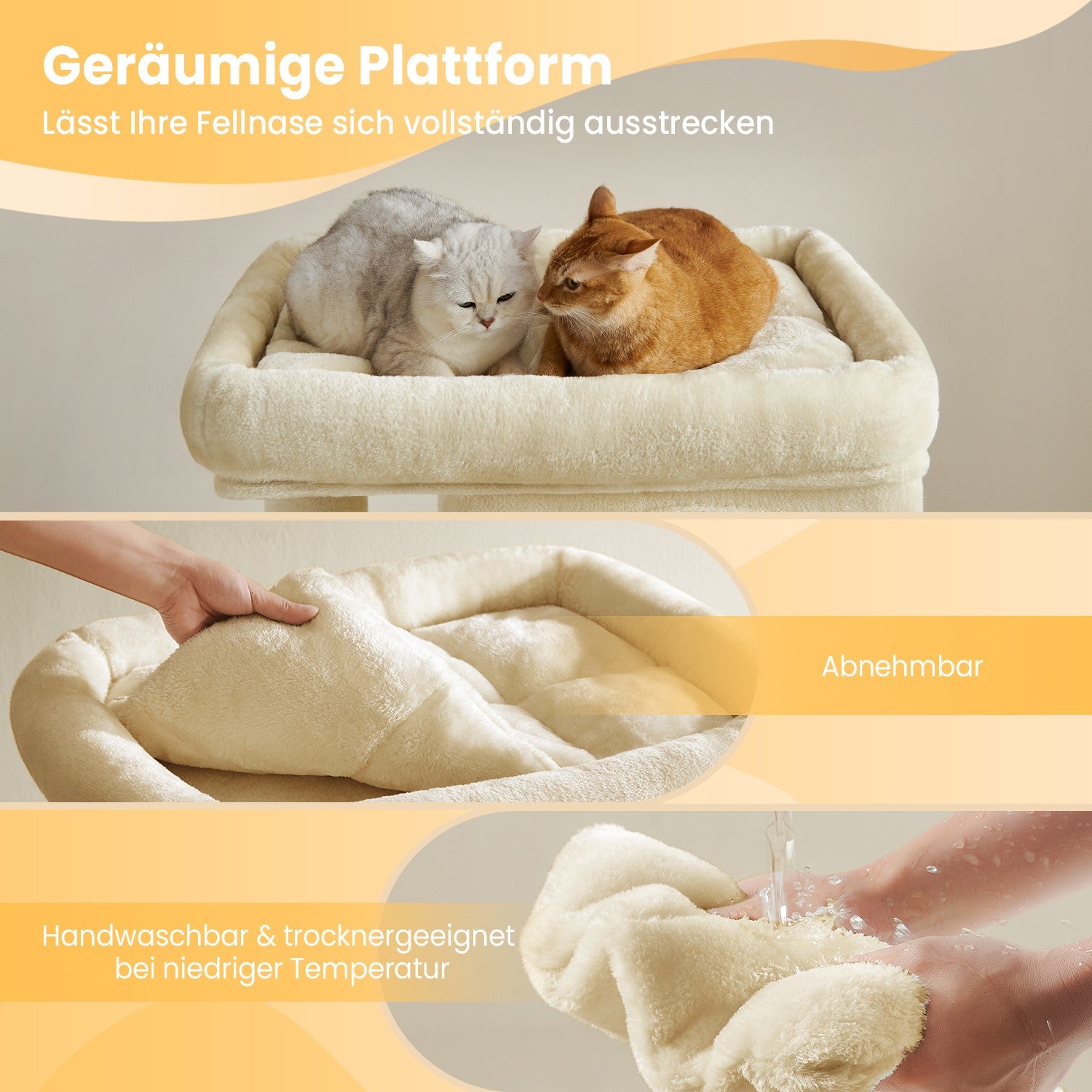 101 cm hoge krabpaal krabpaal groot platform