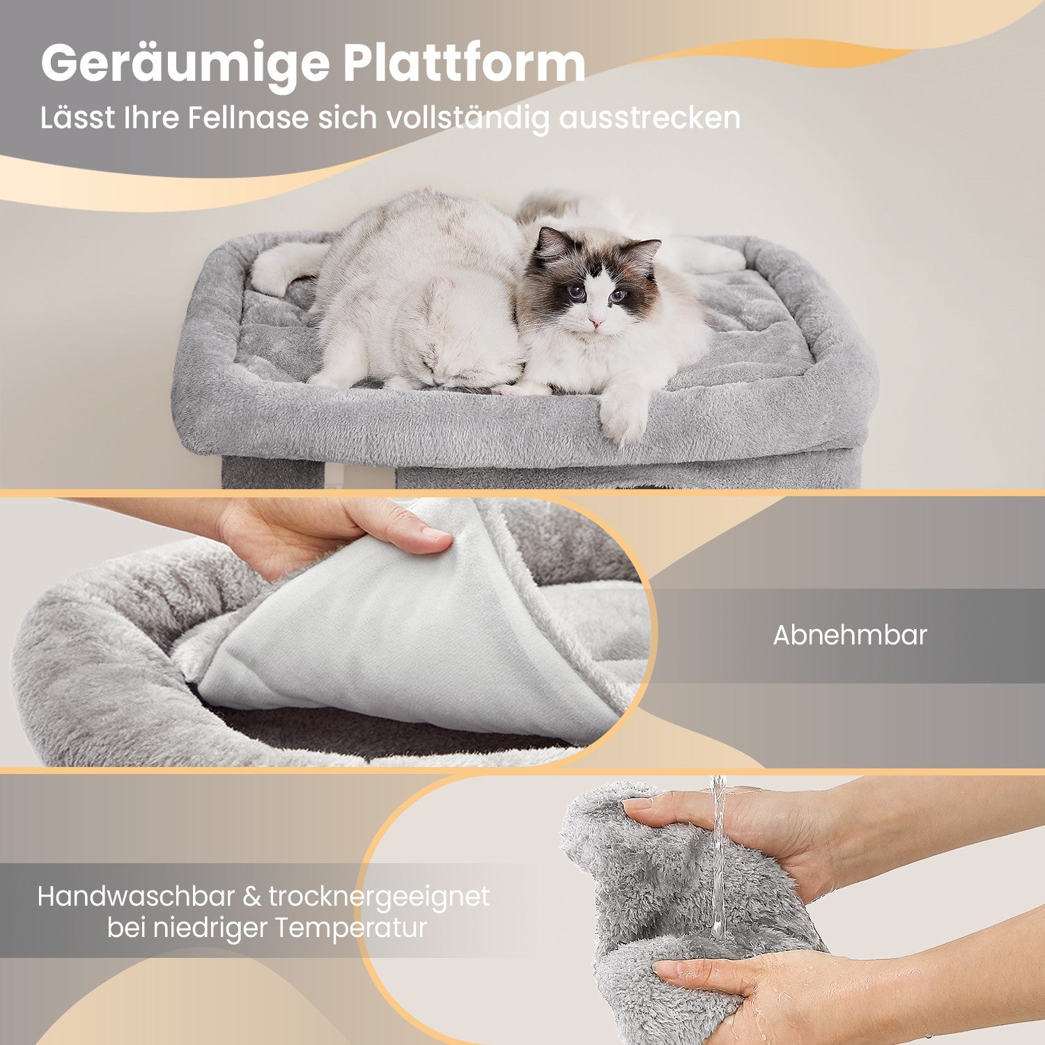 101 cm hoge krabpaal krabpaal groot platform