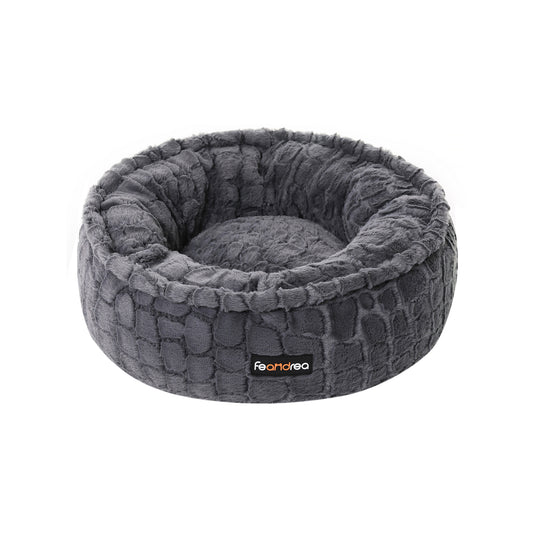 Hondenmand – Ø 50 cm – zacht pluche