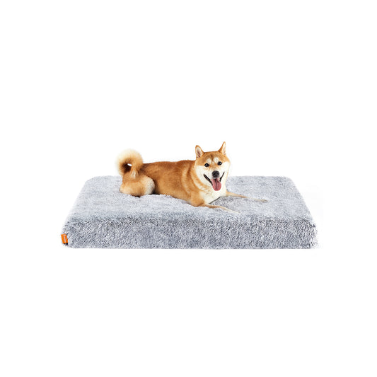 Hondenmand – pluche – afneembare en wasbare hoes – 110 x 73 x 10 cm