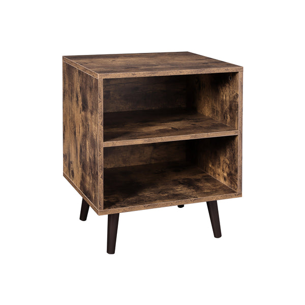 Nachtkastje – open – retro houtlook