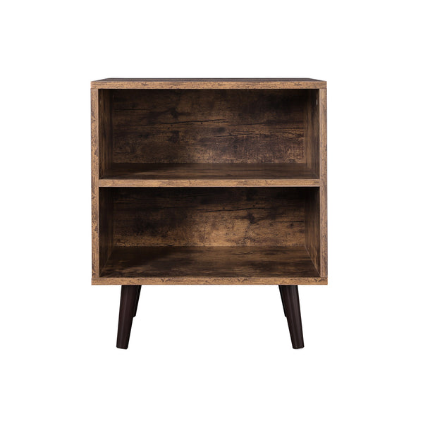 Nachtkastje – open – retro houtlook