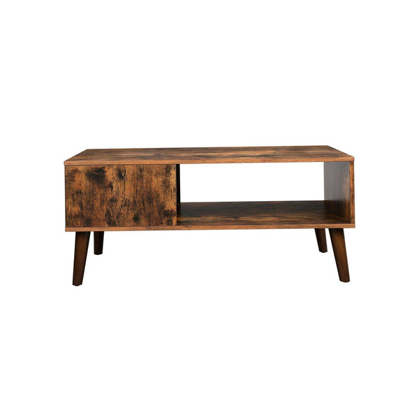 Salontafel - Retro stijl - Met opbergruimte - Bruin