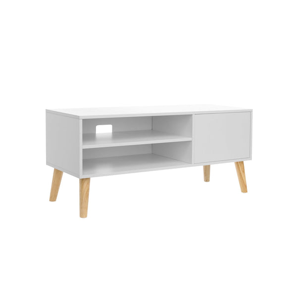 TV-meubel - Lowboard - Televisiekast - Moderne salontafel - Wit