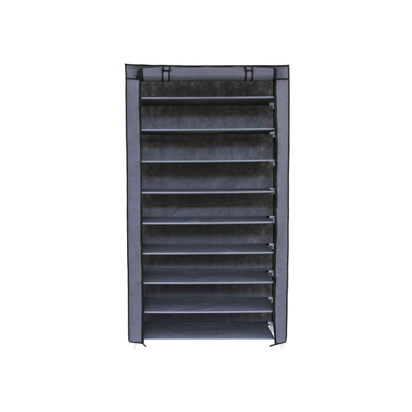 Stoffenkast – kledingkast – garderobe – 88 x 28 x 160 cm – grijs