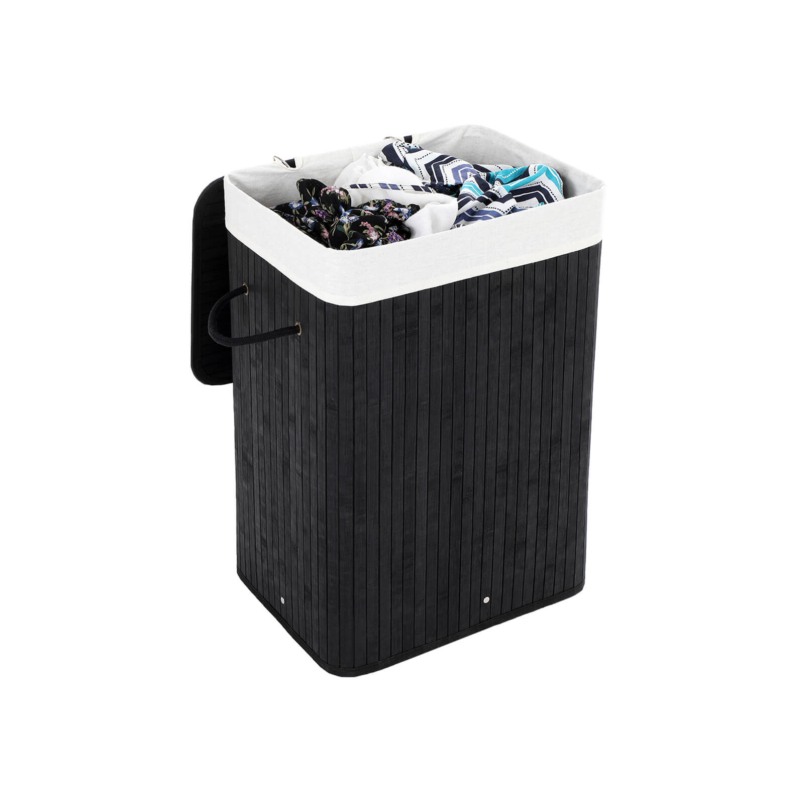 Wasmand – bamboe – 72 L – bruin